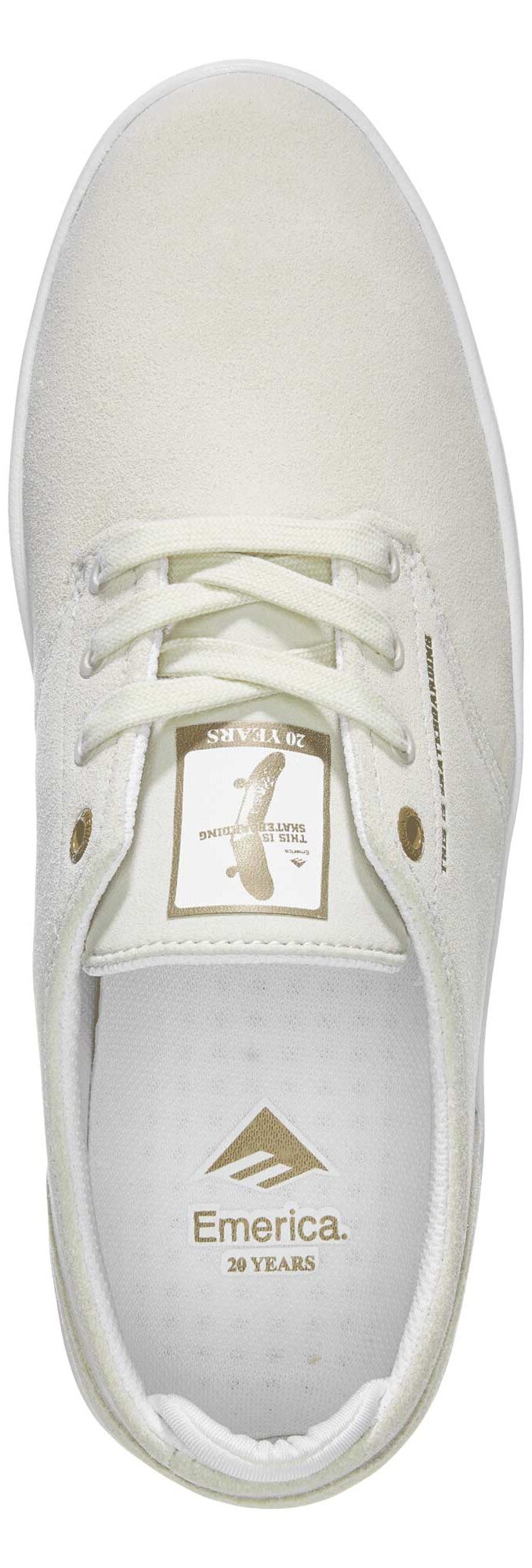 EMERICA Shoe ROMERO LACED X THIS IS SKATEBOARDING whi white EMERICA Shoe ROMERO LACED X THIS IS SKATEBOARDING whi, white 11