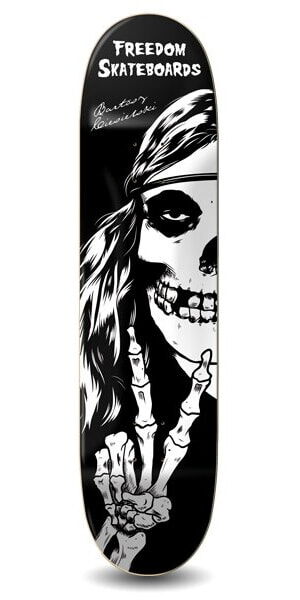 Freedom Ciesielski Crimson Hippie Skateboard Deck Freedom Ciesielski Crimson Hippie Skateboard Deck