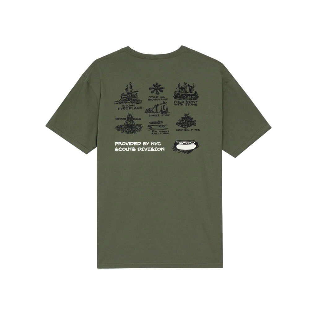 Poler Scouts Division T-Shirt - sage green XXL