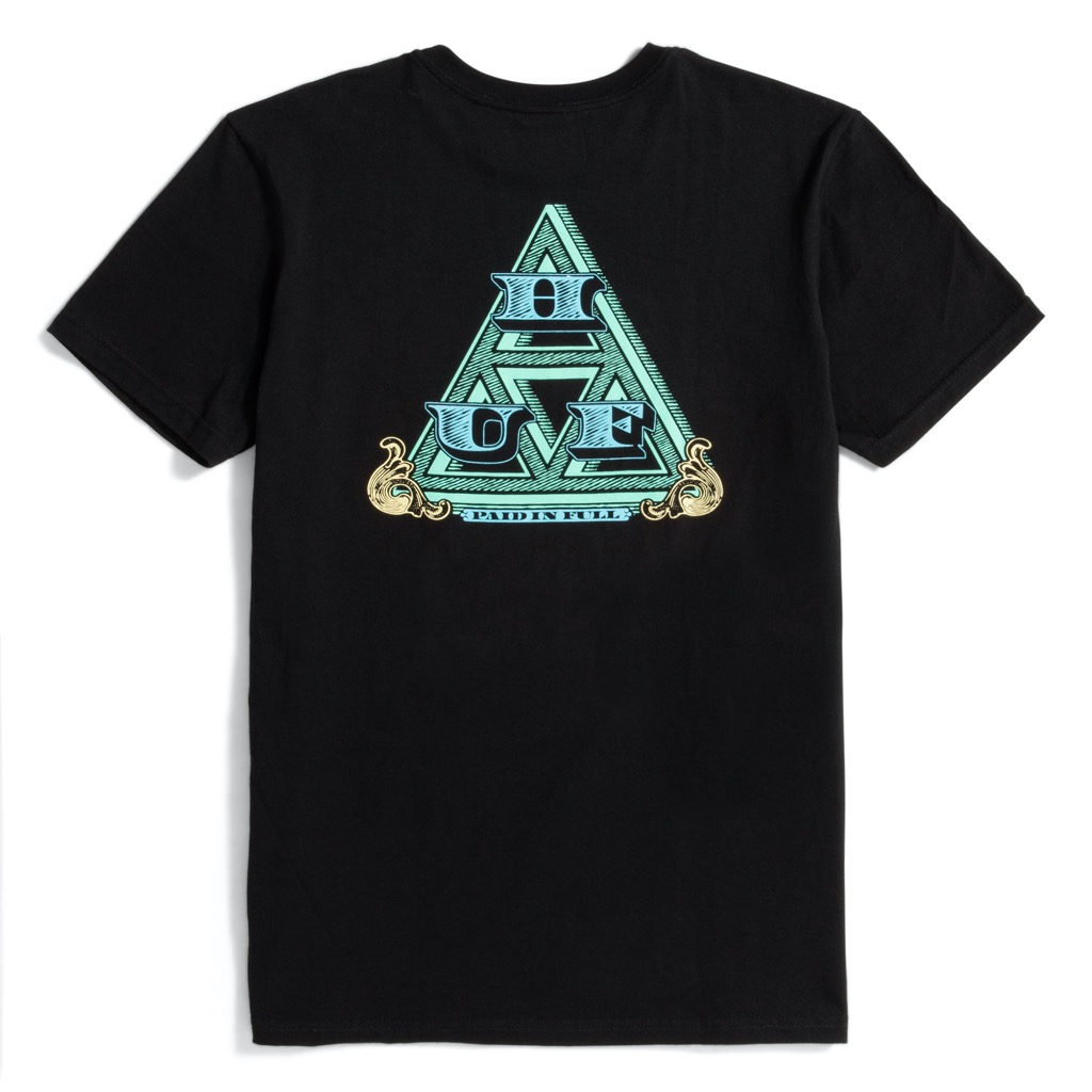 HUF Paid In Full T-Shirt - black XXL