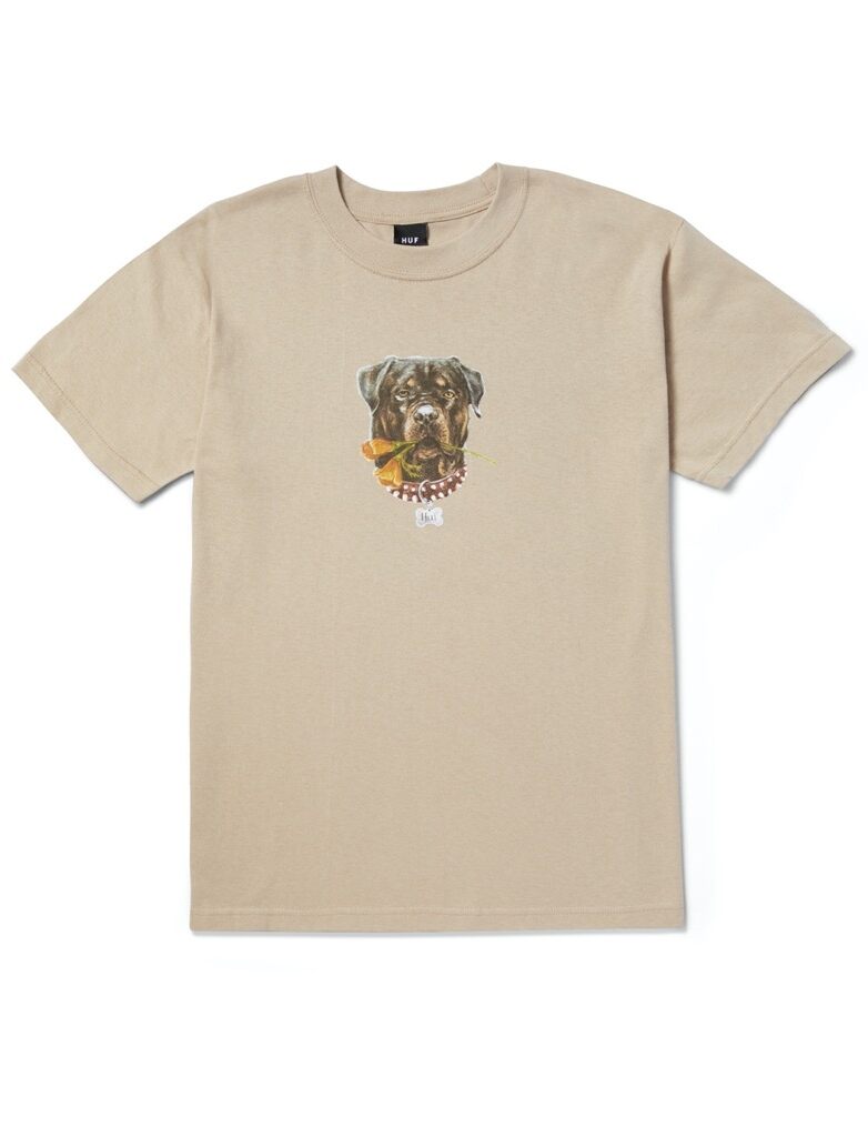 HUF Big Poppy T-Shirt - bone XXL