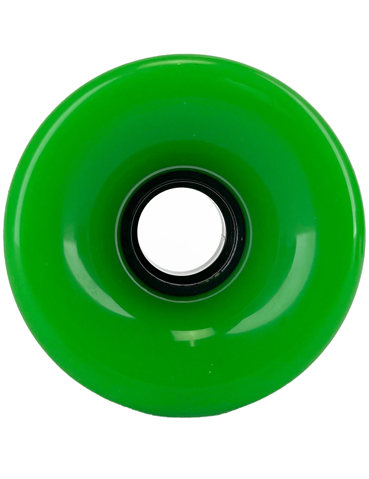Blank Longboard Wheels Lime Green 76mm 80a