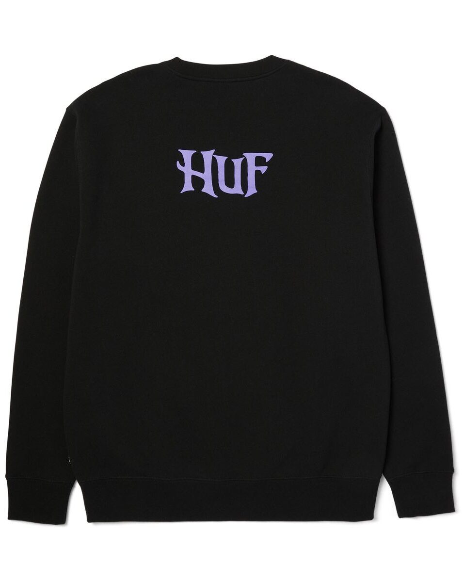 HUF Jack Skellington Sweatshirt - black HUF Jack Skellington Sweatshirt - black XXL
