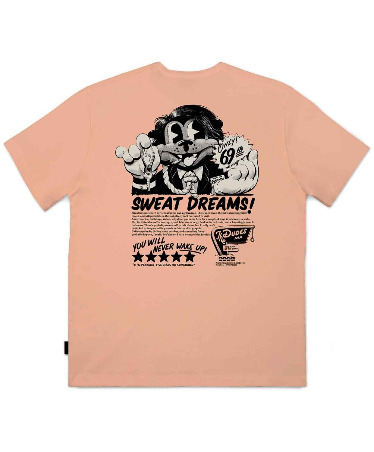 The Dudes Sweat Dreams Classic T-Shirt - prairie sunset L The Dudes Sweat Dreams Classic T-Shirt - prairie sunset L