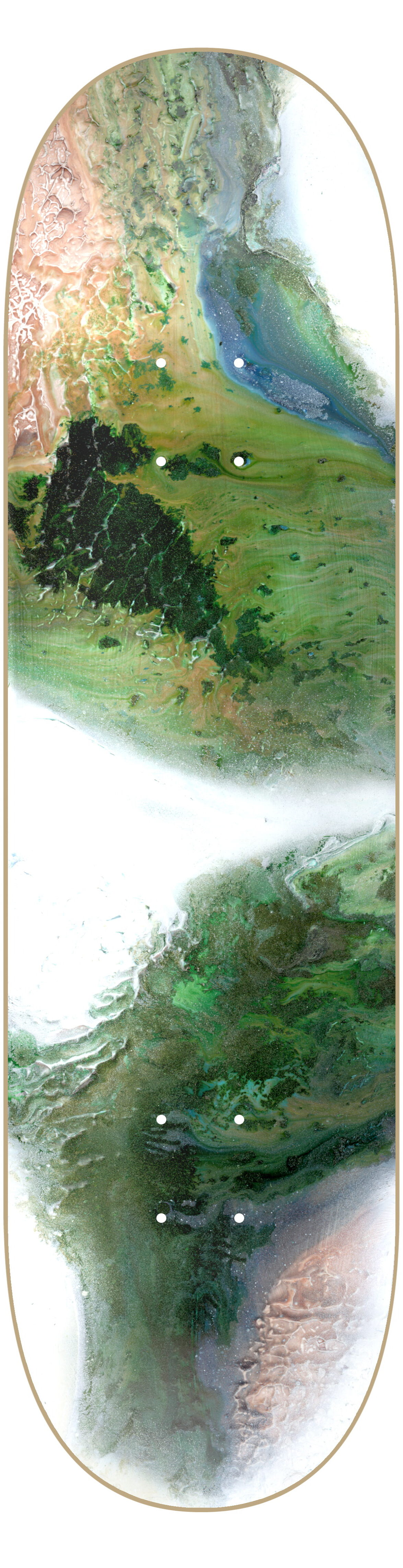 Curare Vicky Lardschneider Art Print #2 LTD Skateboard Deck