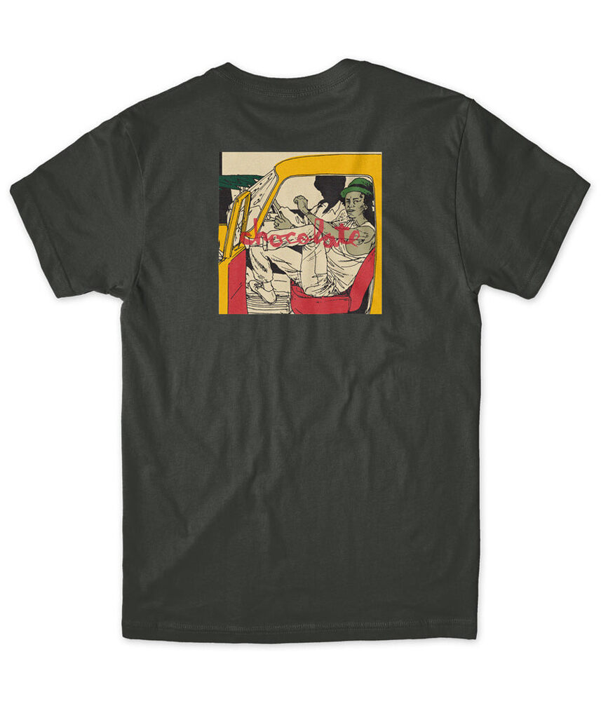 12250301-2 T-Shirt Chocolate Rude Boy Comfort Mustard XXL
