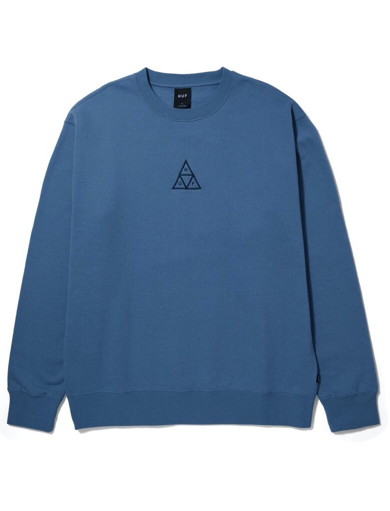 pf00650-slblu-1 HUF Huf Set TT Pullover - slate blue