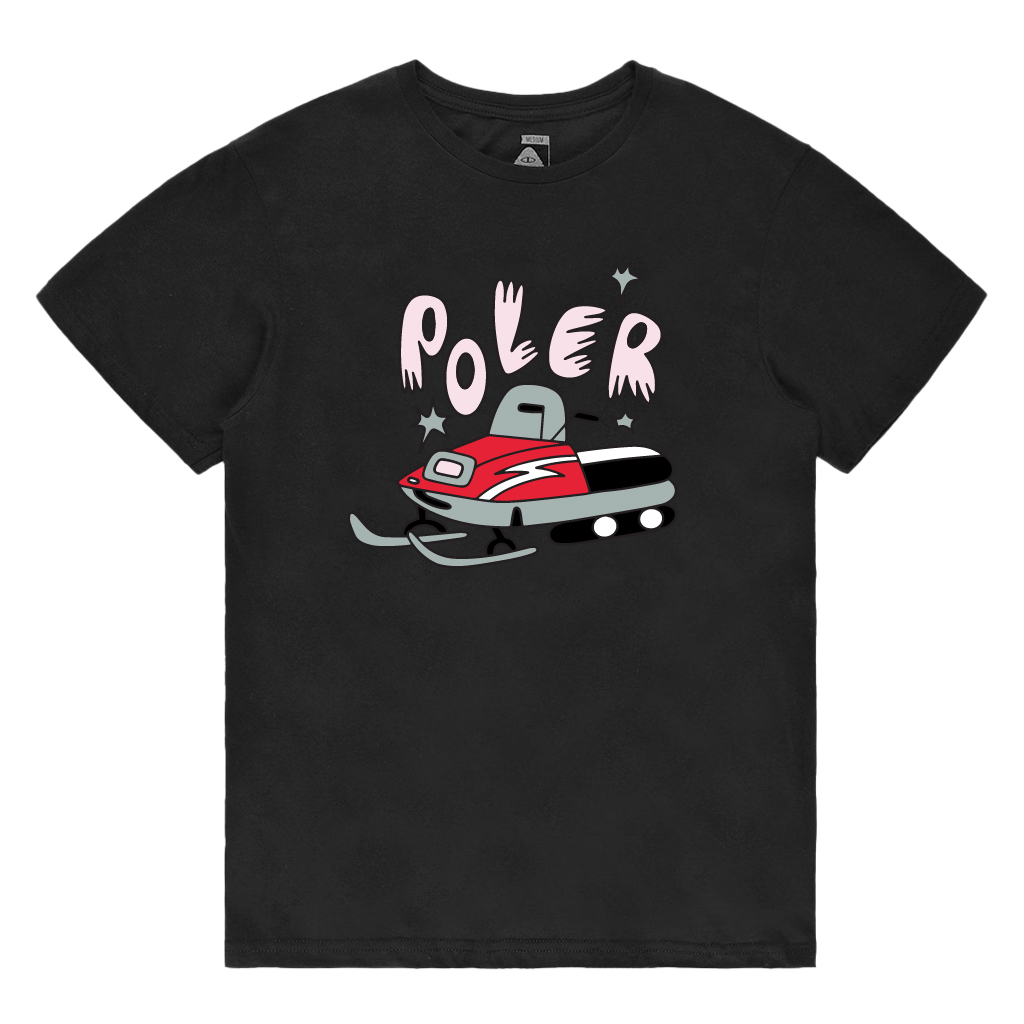 Poler Sleddy T-Shirt - black XXL Poler Sleddy T-Shirt - black XXL