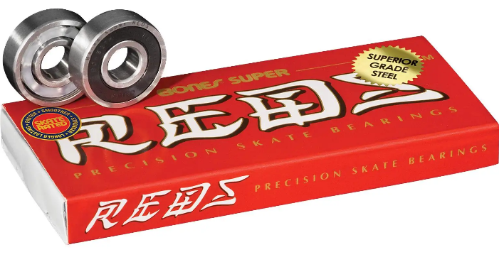 Bones Super REDS Skateboard Ball Bearings
