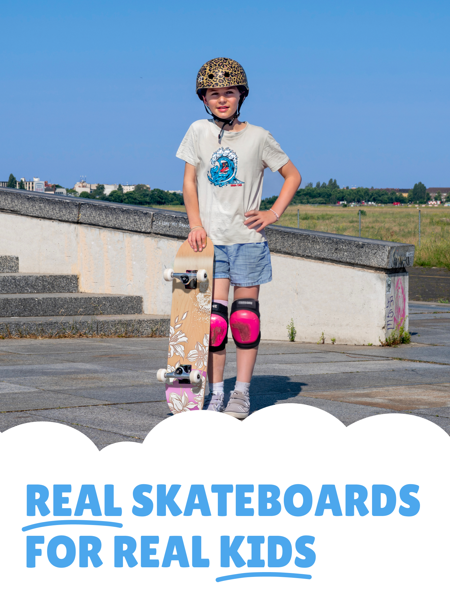 Little BoardsFlowers Kids Komplettboard 7.0