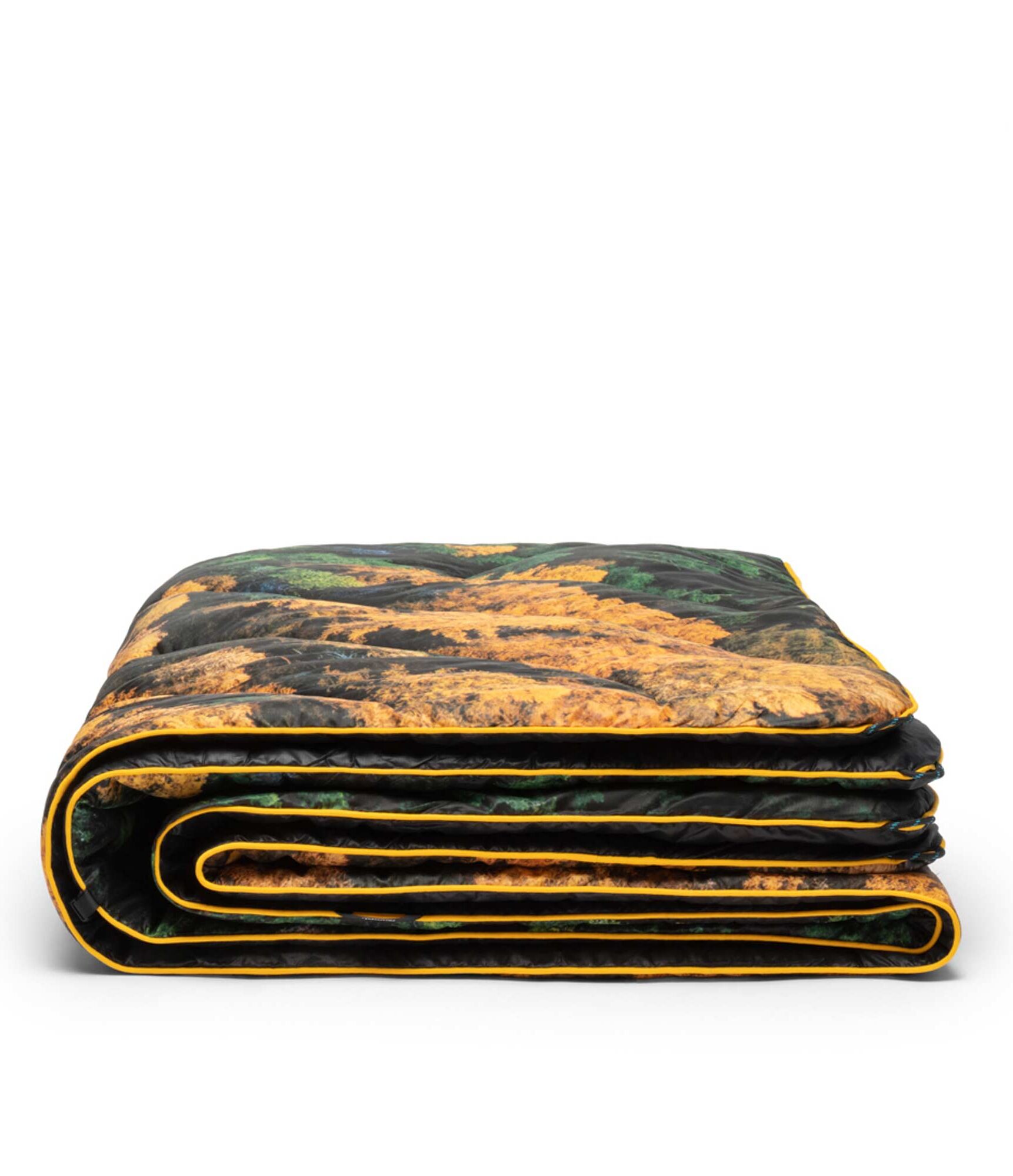RUMPL Blanket ORIGINAL PUFFY PRINTED LC / 1 PERS, gold growth