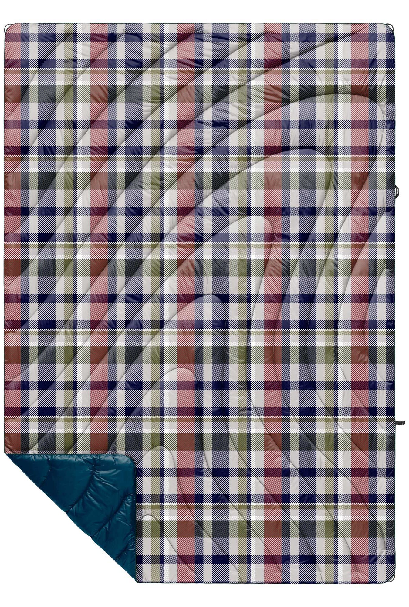 RUMPL Blanket ORIGINAL PUFFY PRINTED / 1 PERS, sequoia plaid