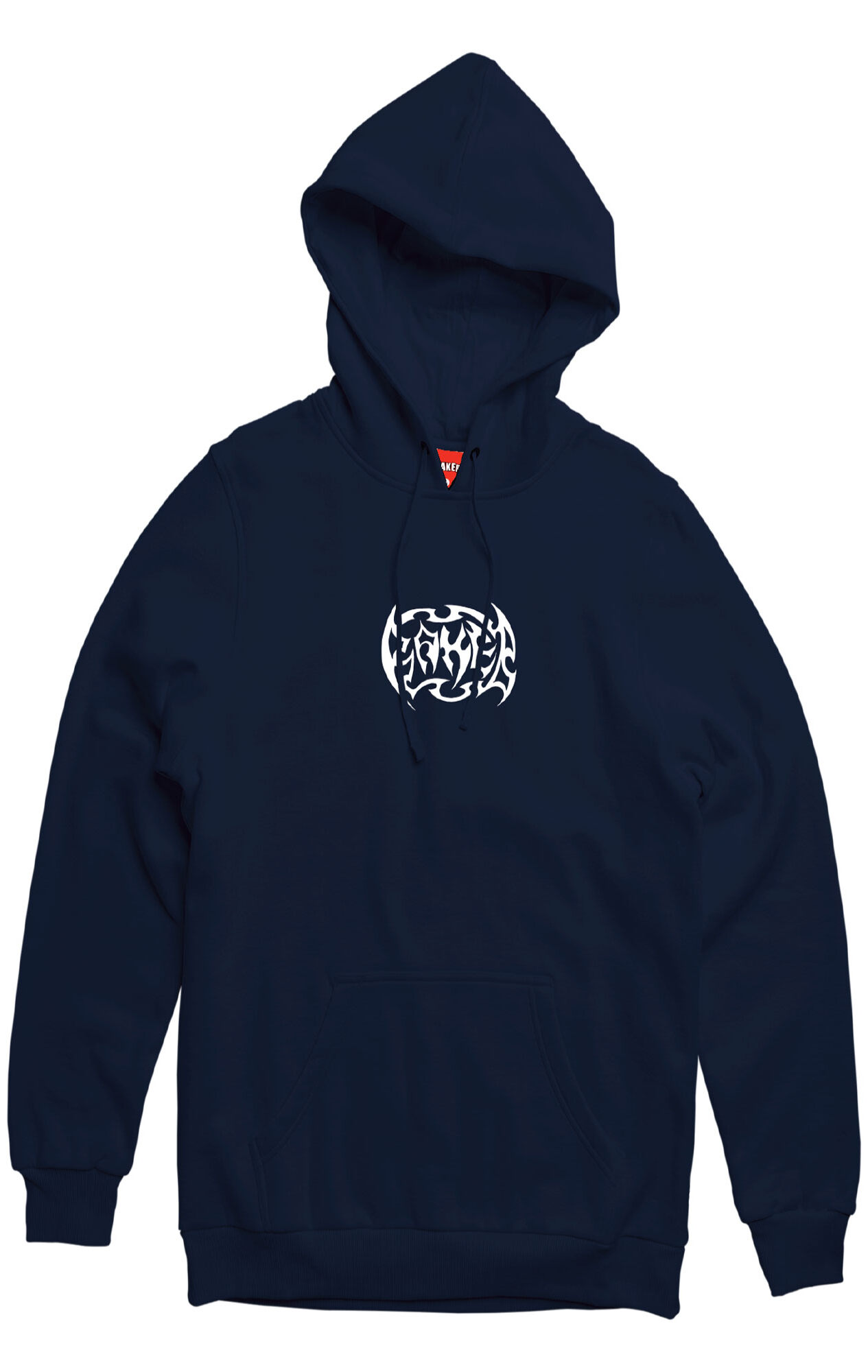 BAKER Sweat SUN UP Hooded navy BAKER Sweat SUN UP Hooded, navy L