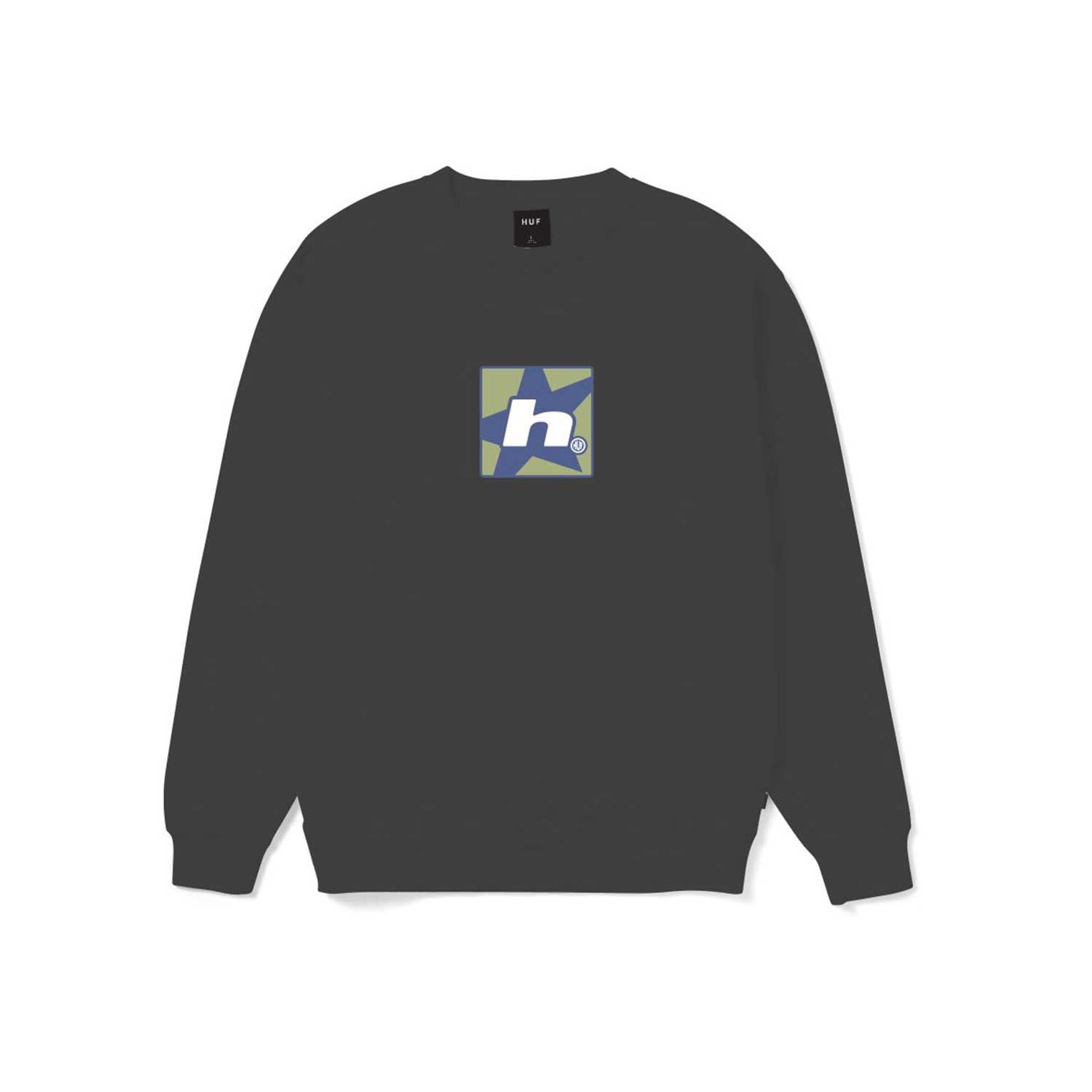 HUF H Star Sweatshirt - black HUF H Star Sweatshirt - black XXL