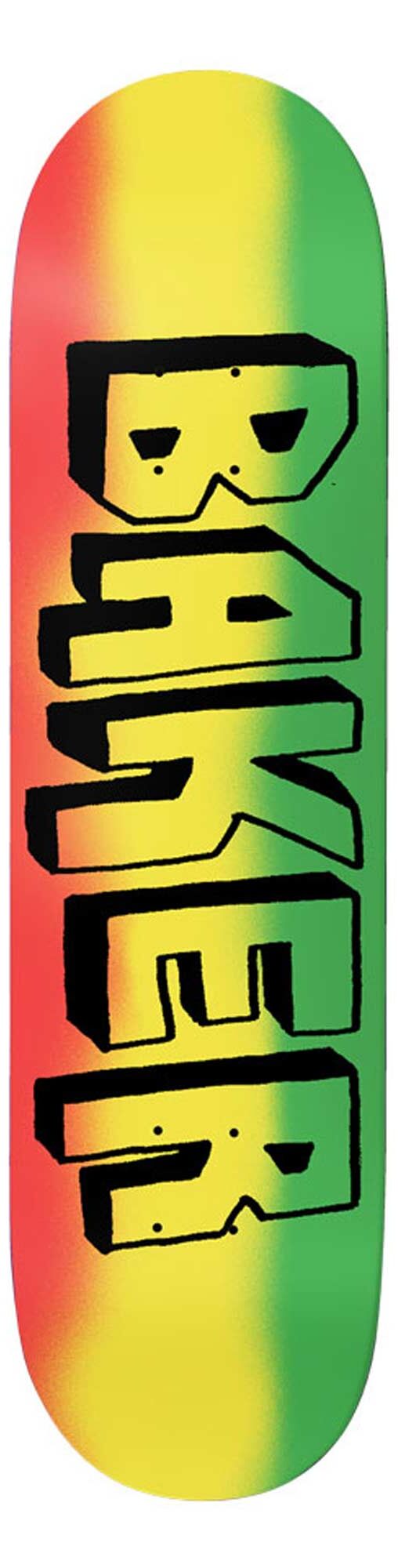 BAKER Deck JAMMYS KS 8.1, green/yellow/red 8.1