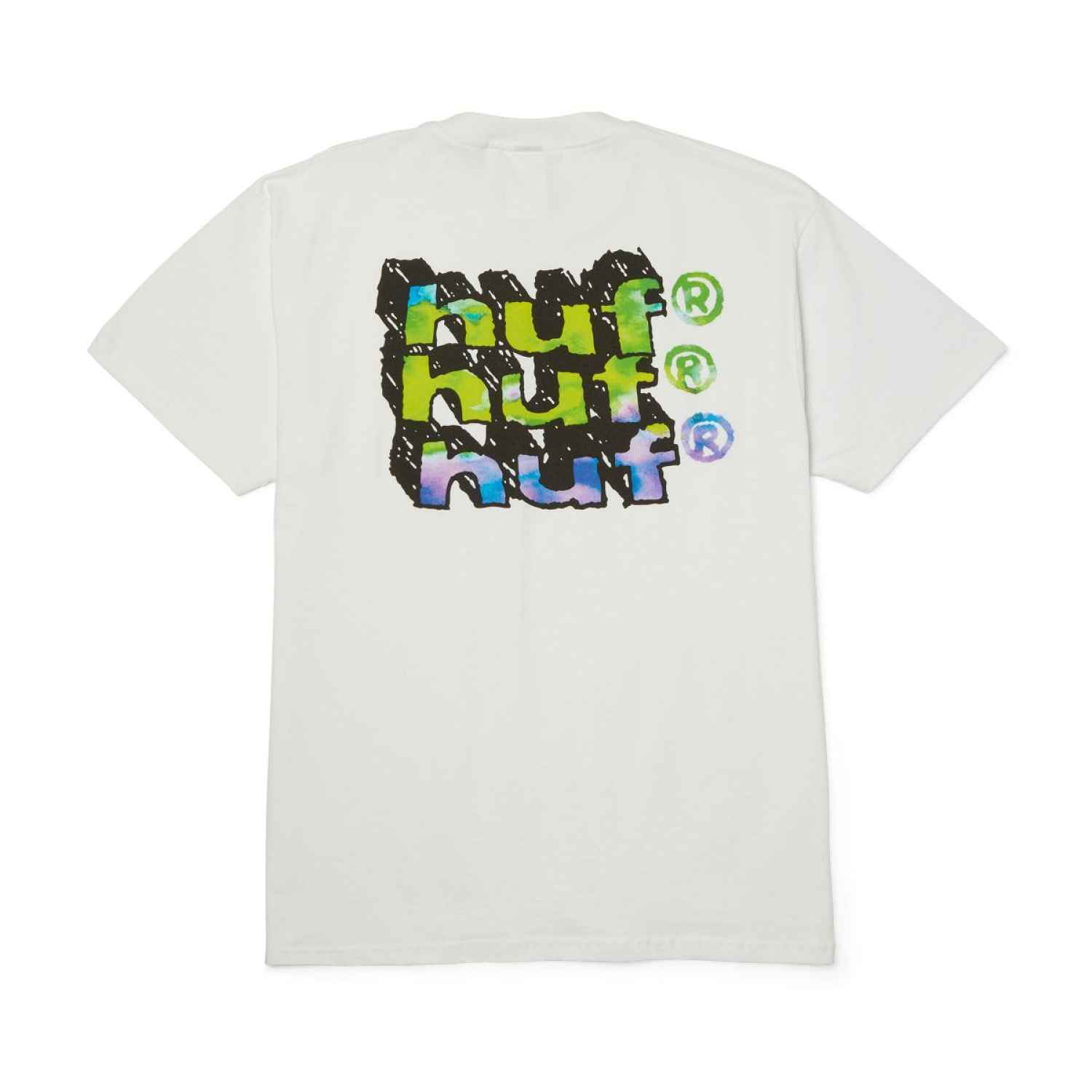 HUF Hand Stacked T-Shirt - white XXL