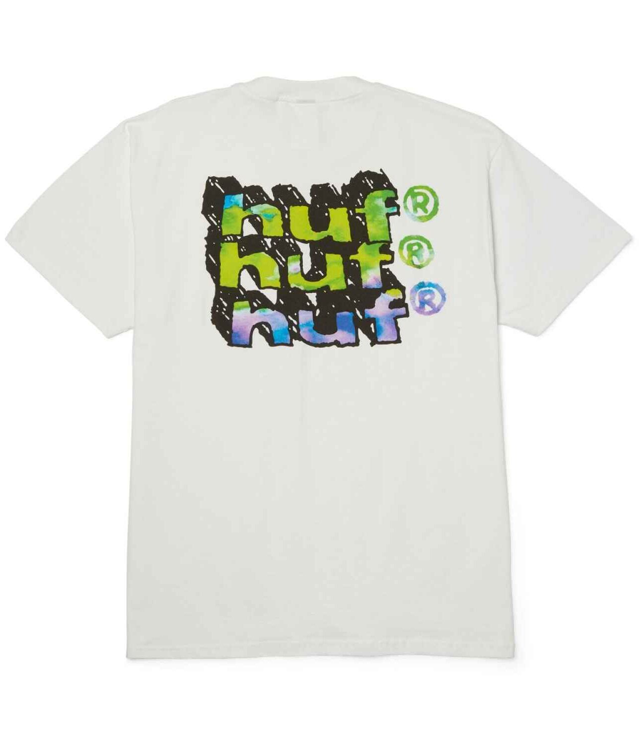 ts02687-white-1 HUF Hand Stacked T-Shirt - white XXL