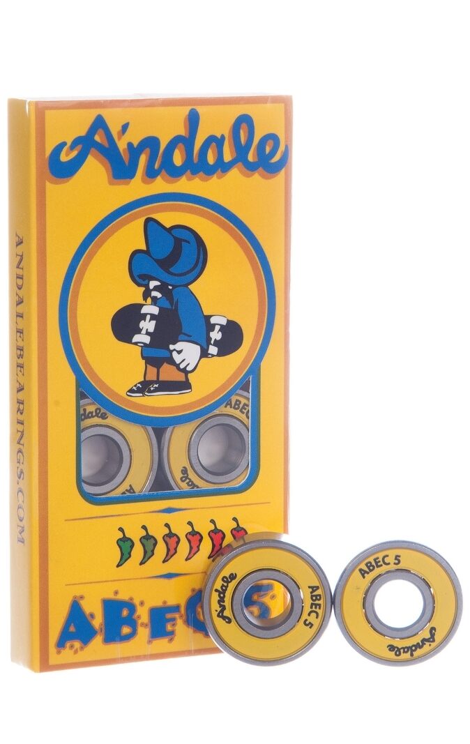 Andale Skateboard Bearings ABEC 5 Andale Skateboard Bearings ABEC 5
