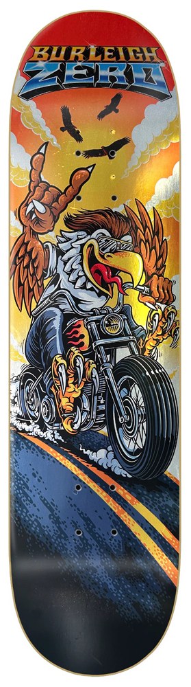Zero Skateboard Deck Burleigh Rockin`Eagle 8,50 Zero Skateboard Deck Burleigh Rockin`Eagle 8,50
