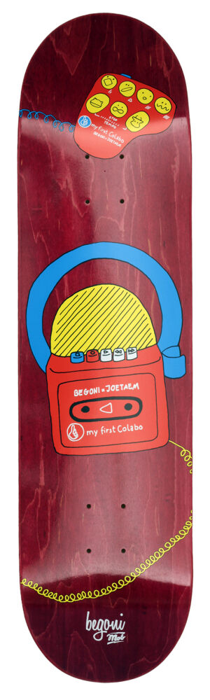 MOB Skateboards Begoni x Joetaem My First Collab Deck - 8.25 MOB Skateboards Begoni x Joetaem My First Collab Deck - 8.25