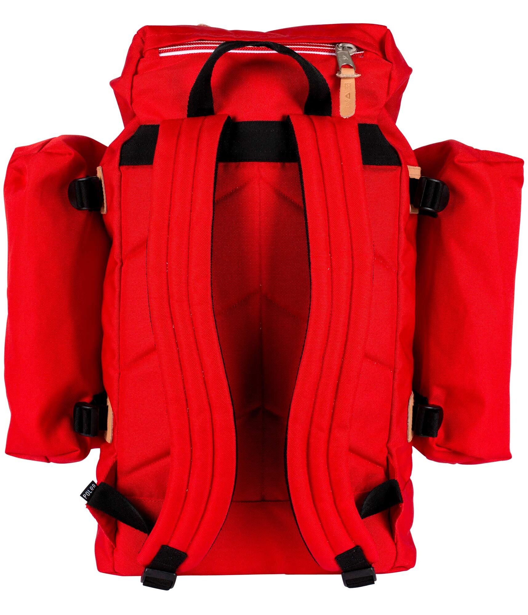 POLER Bag RETRO (CLASSIC) RUCKSACK, bright red POLER Bag RETRO (CLASSIC) RUCKSACK, bright red