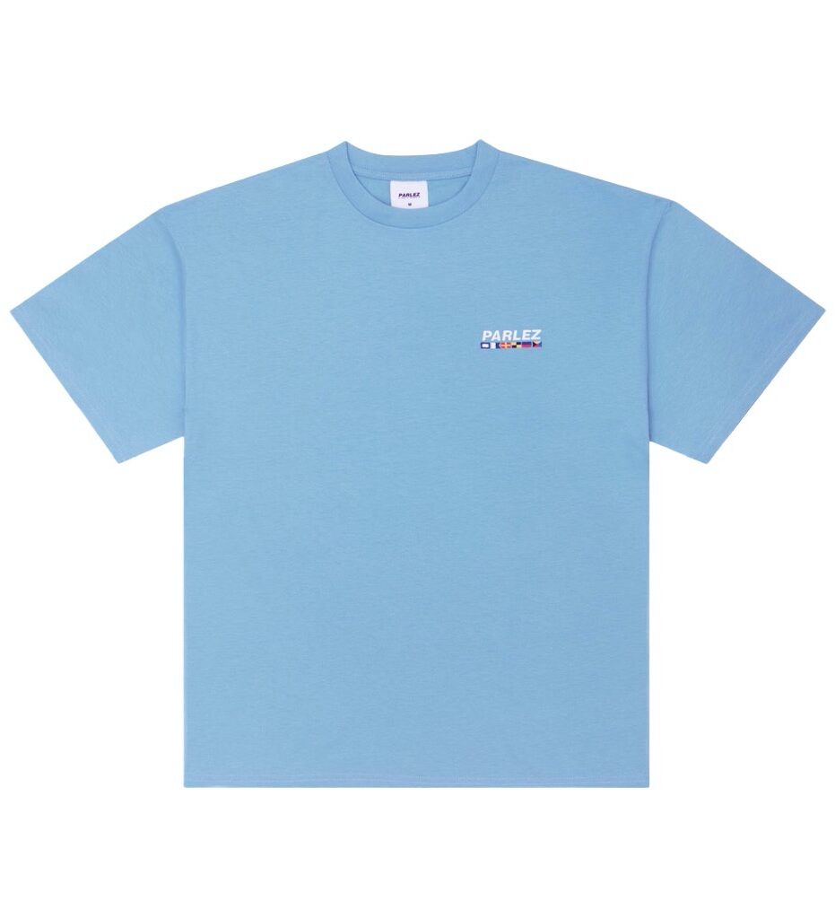 parhs23102-1 Parlez Navigator T-Shirt - blue washed L