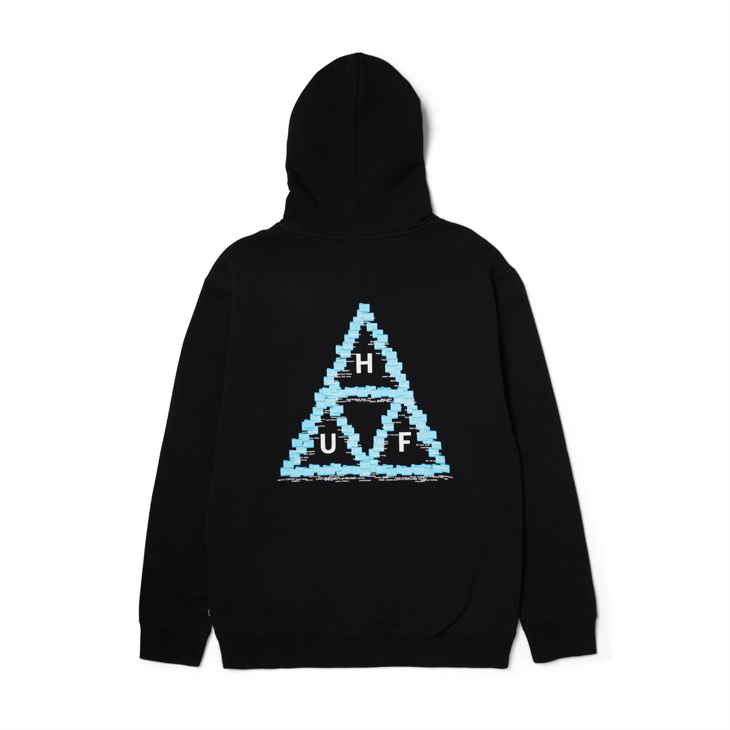 HUF Desktop Hoodie - black XXL