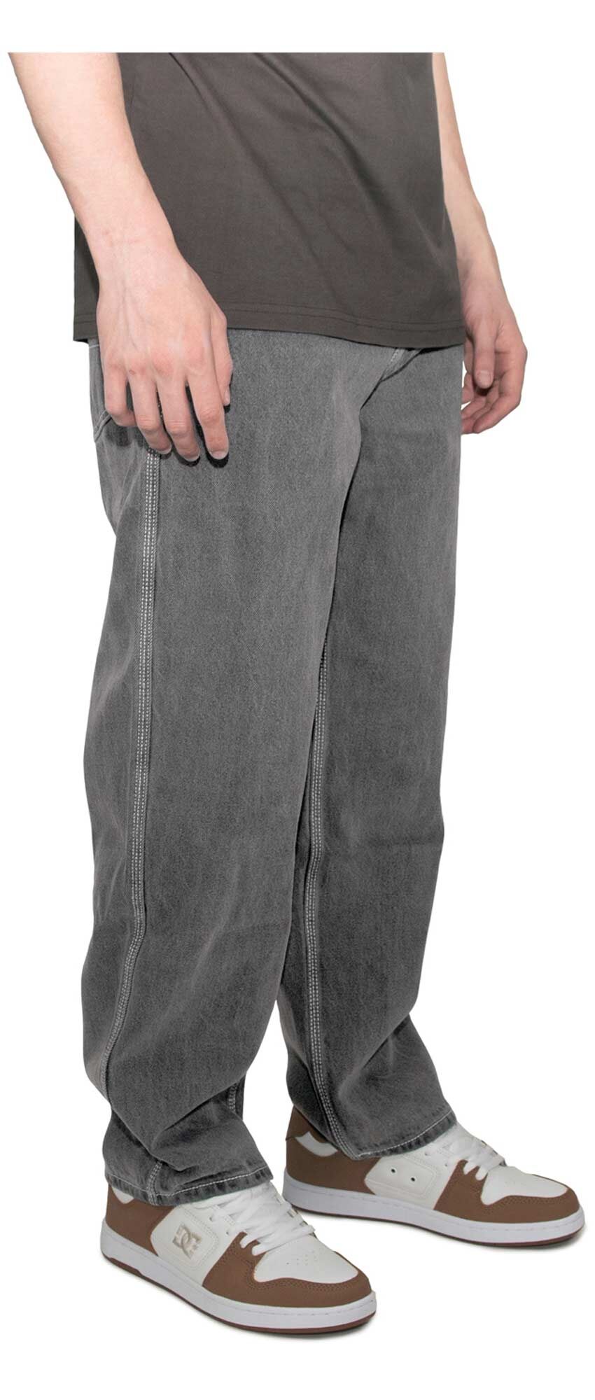 NNSNS Pant BIGFOOT grey washed NNSNS Pant BIGFOOT, grey washed 34/34