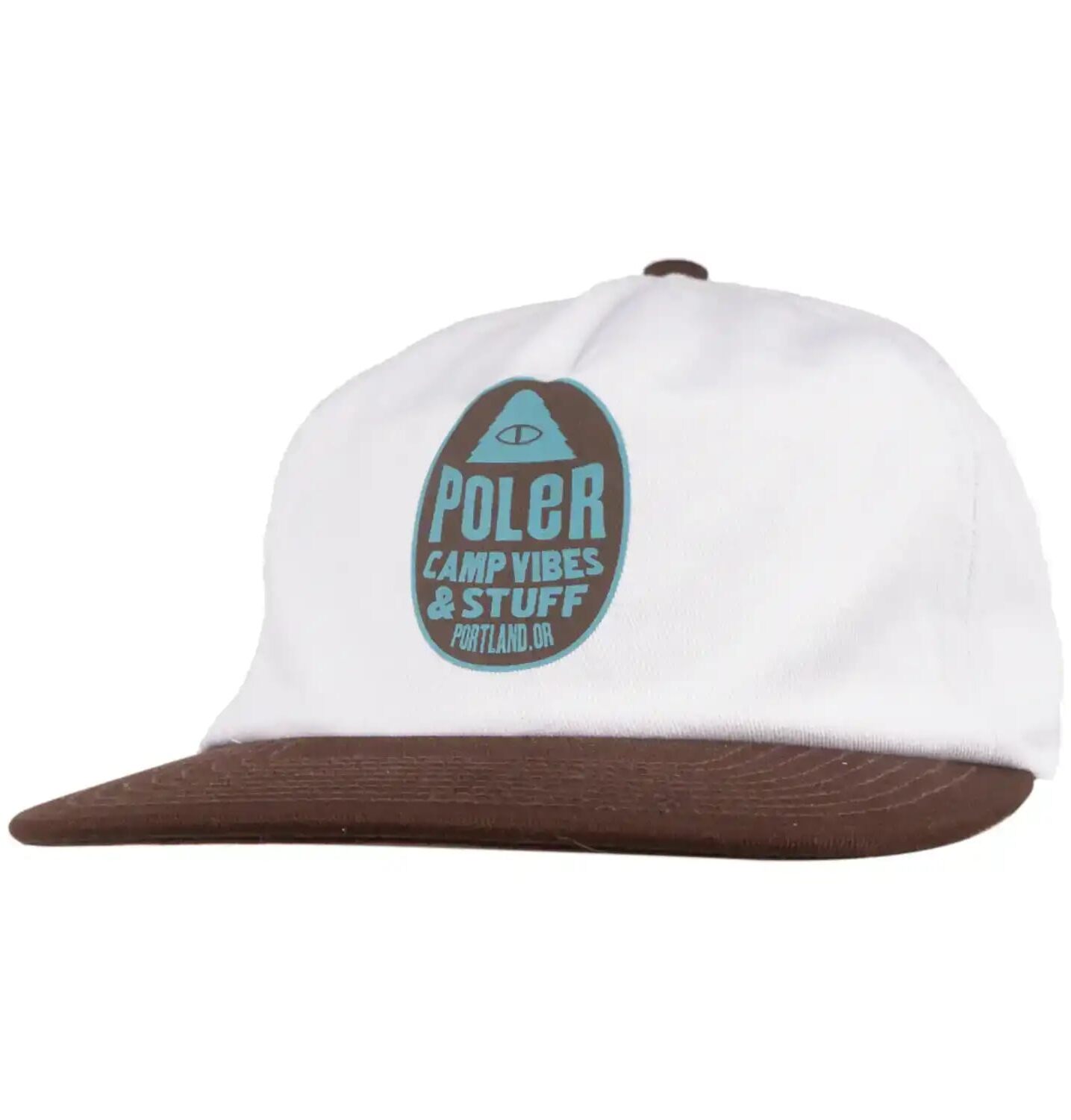 Poler Fruit Sticker Cap - white Poler Fruit Sticker Cap - white