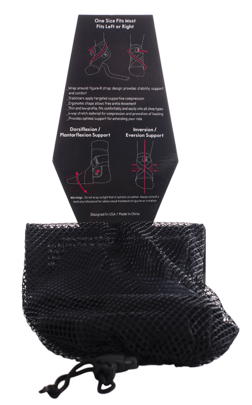 Shadow Riding Gear Revive Ankle Support black