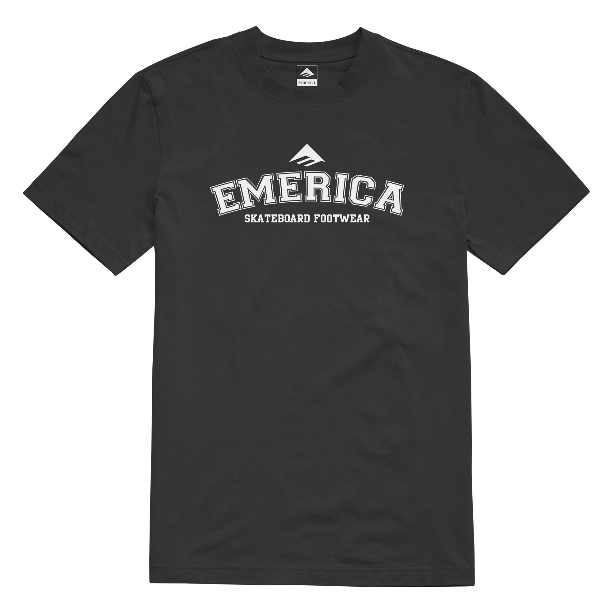 EMERICA T-Shirt COLLEGIATE, black XL
