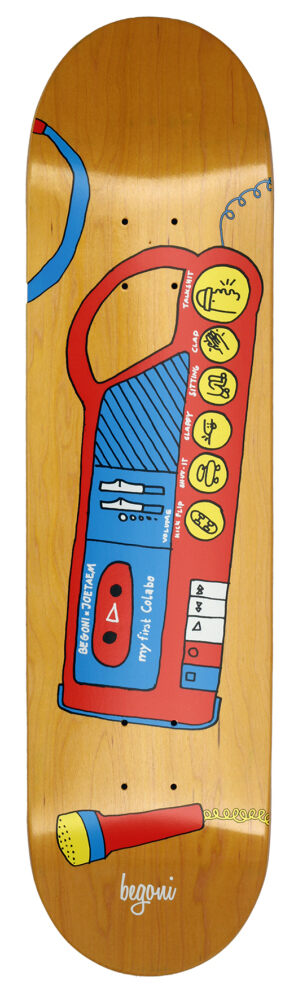 MOB Skateboards Begoni x Joetaem My First Collab Deck - 8.125 MOB Skateboards Begoni x Joetaem My First Collab Deck - 8.125