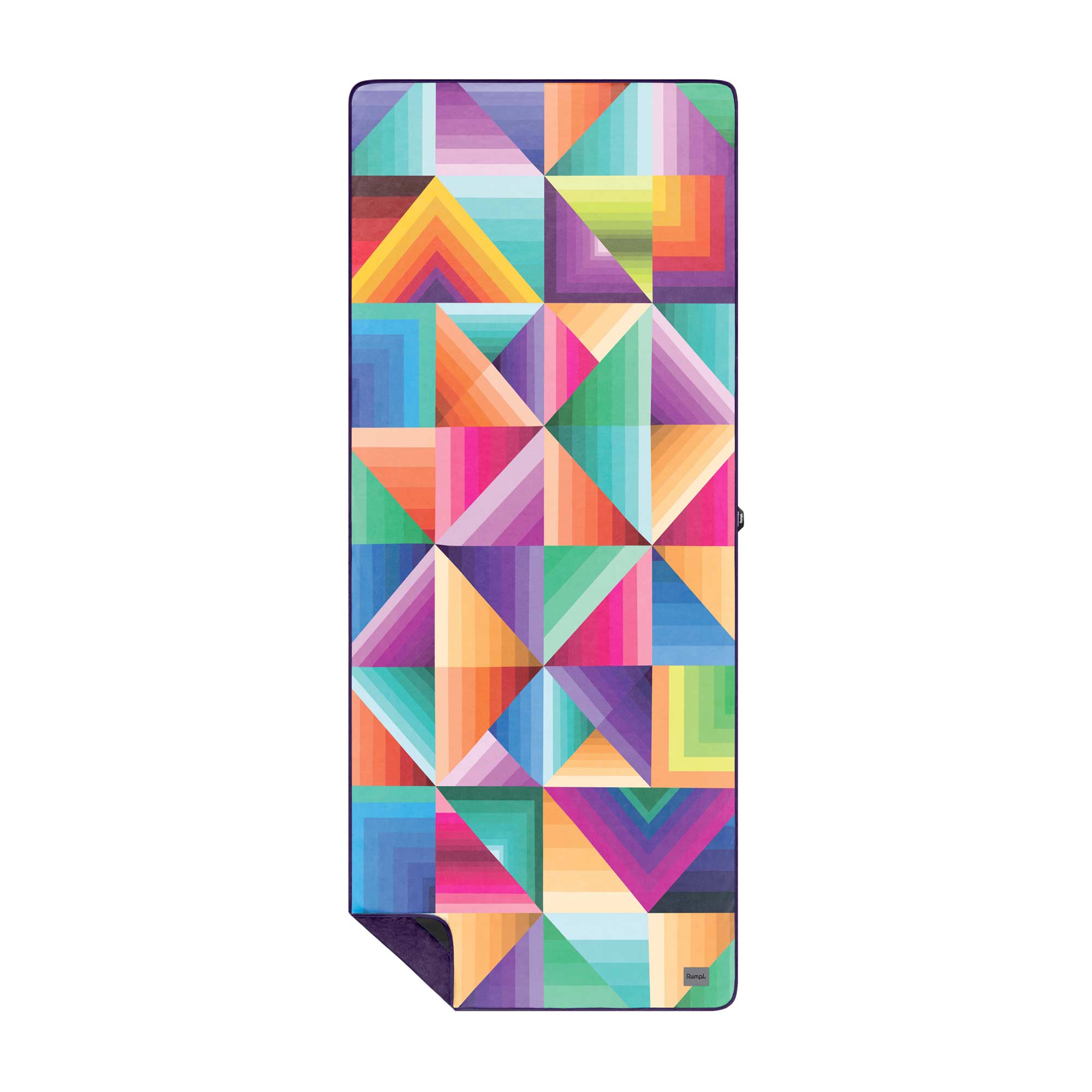 RUMPL Towel EVERYWHERE SHAMMY PRINTED, cozy dimensions - nathan brown