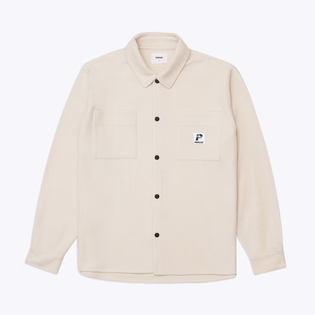 Parlez Skipper Fleece Shirt - ecru L