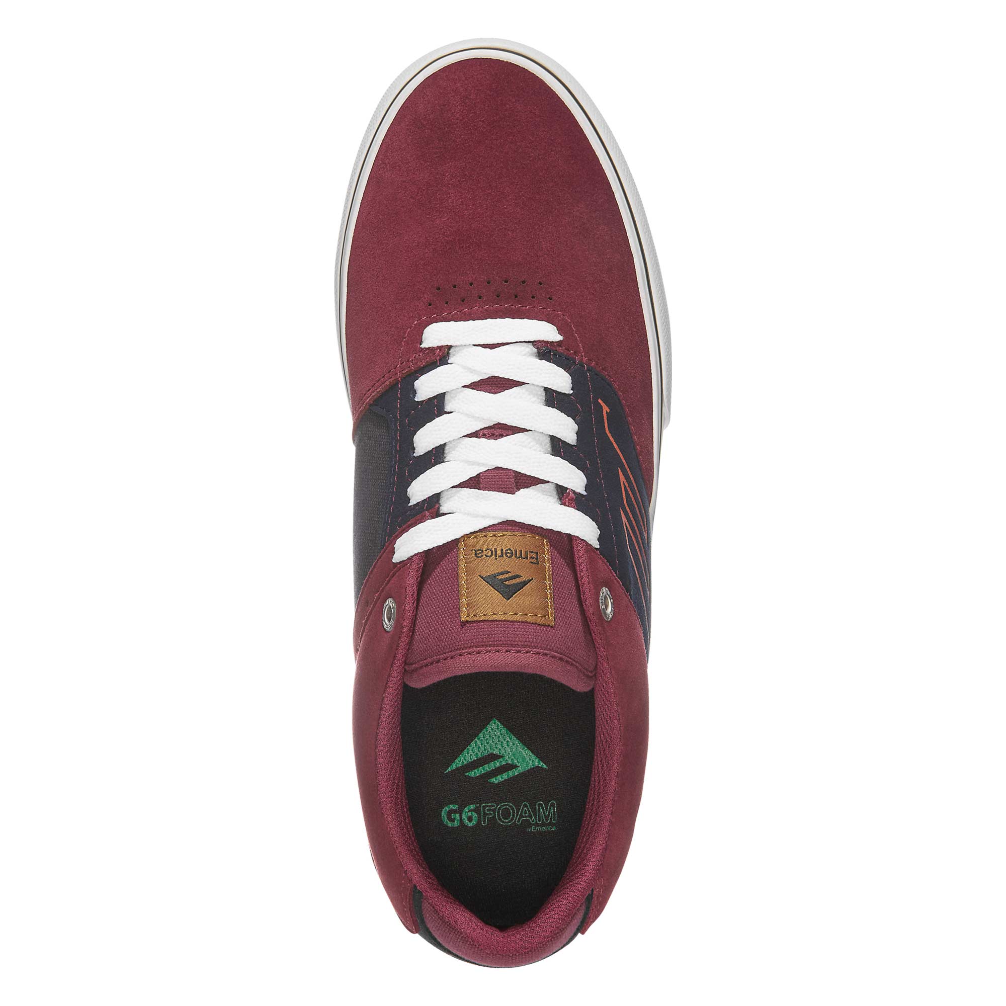 EMERICA Shoe THE LOW VULC navy/red, navy/red 7