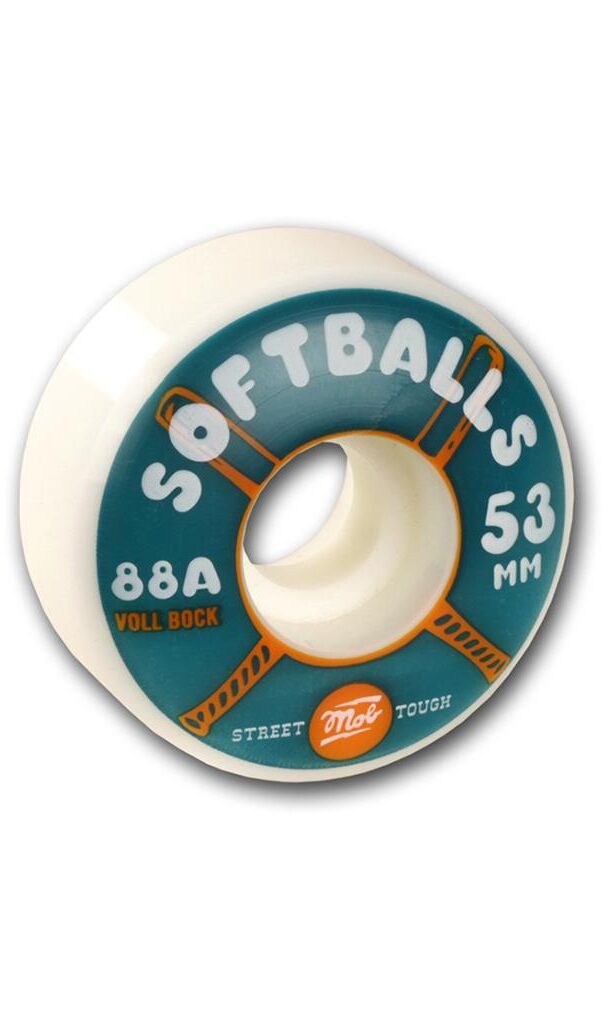 MOB Skateboards Wheels Softballs - 53 mm
