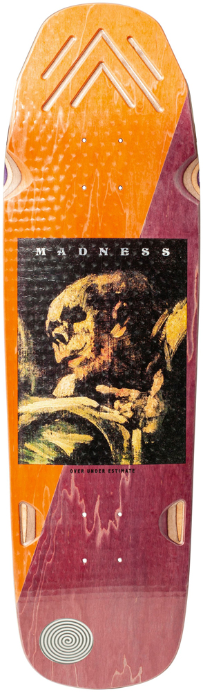 Madness Skateboard Deck Wrath 9,00 R7 Orange Madness Skateboard Deck Wrath 9,00 R7 Orange
