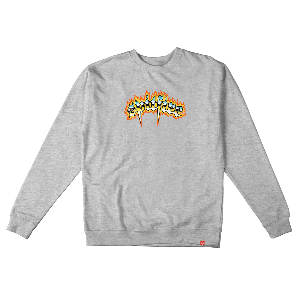 29160001-1 Sweatshirt Spitfire Chrome Venom Grey Heather S
