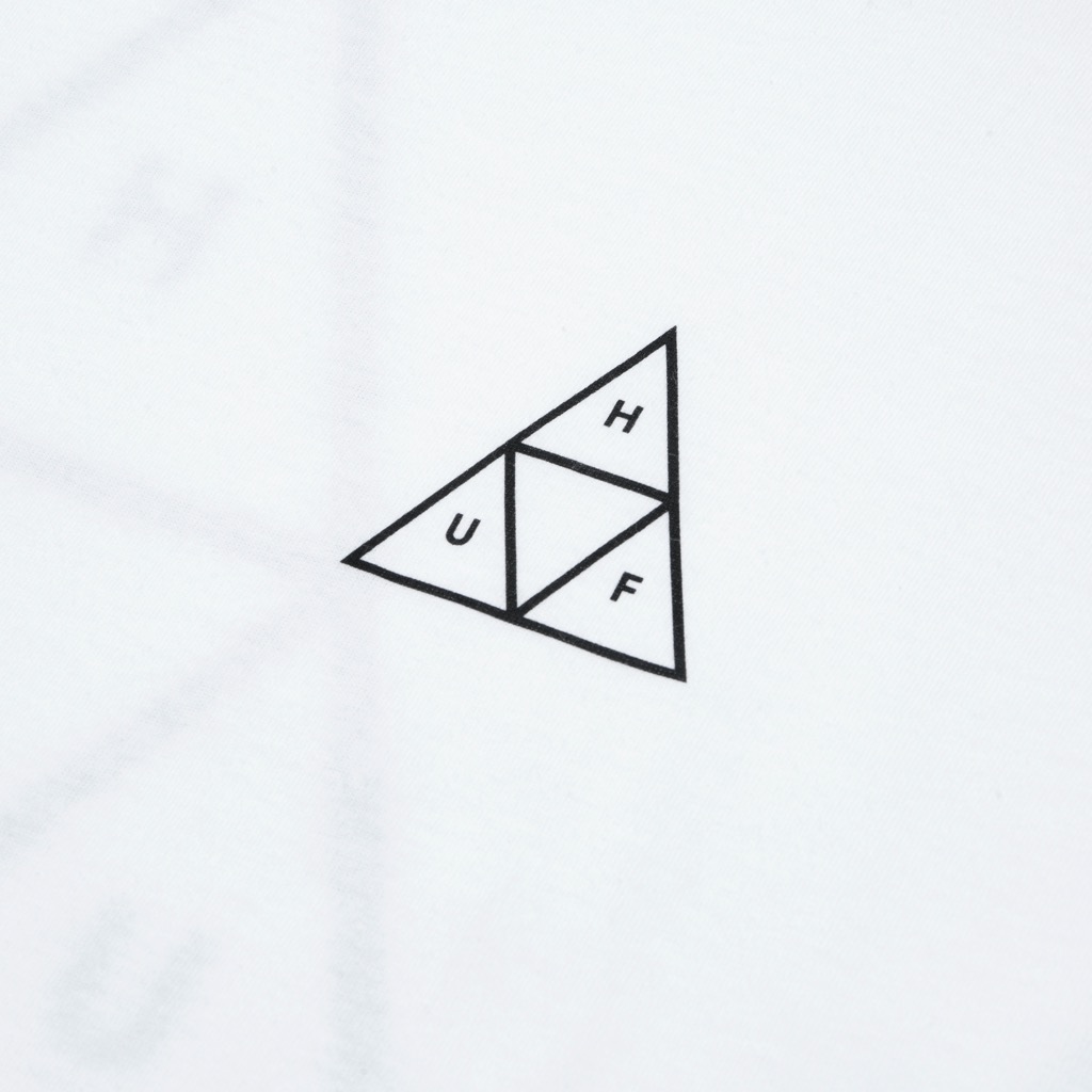 HUF Essentials Triple Triangle T-Shirt - white XXL