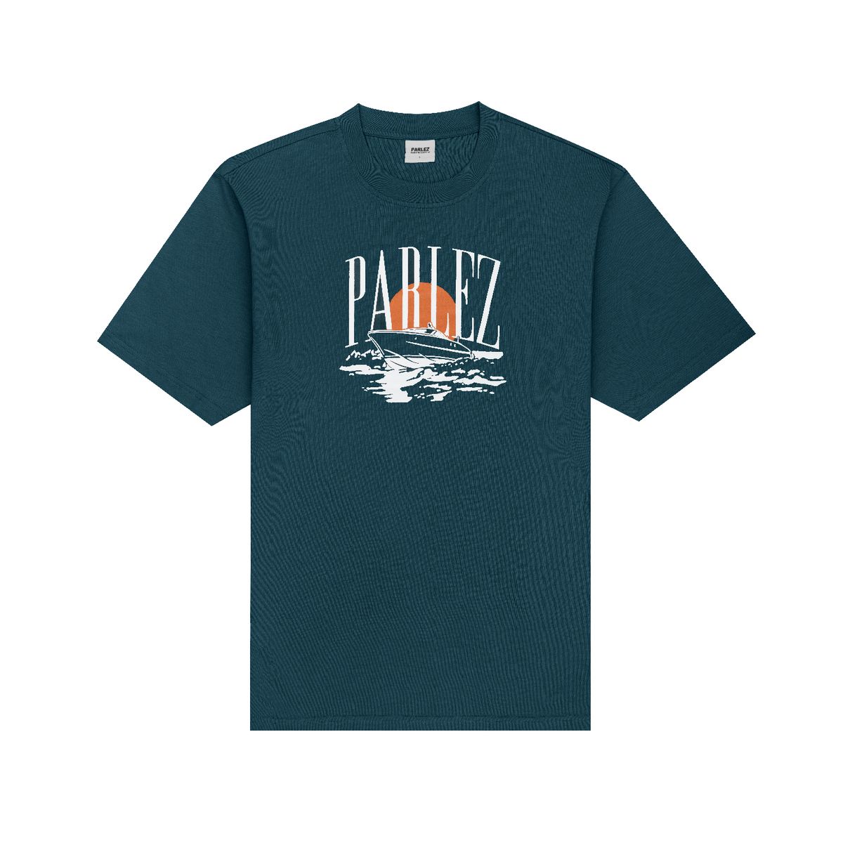 Parlez Vehi T-Shirt - petrol