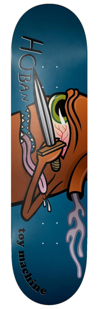 Toy Machine Hoban Vengeance Pro Skateboard Deck 8.38