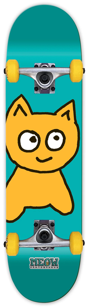 Meow Komplettboard Big Cat Teal 7,25