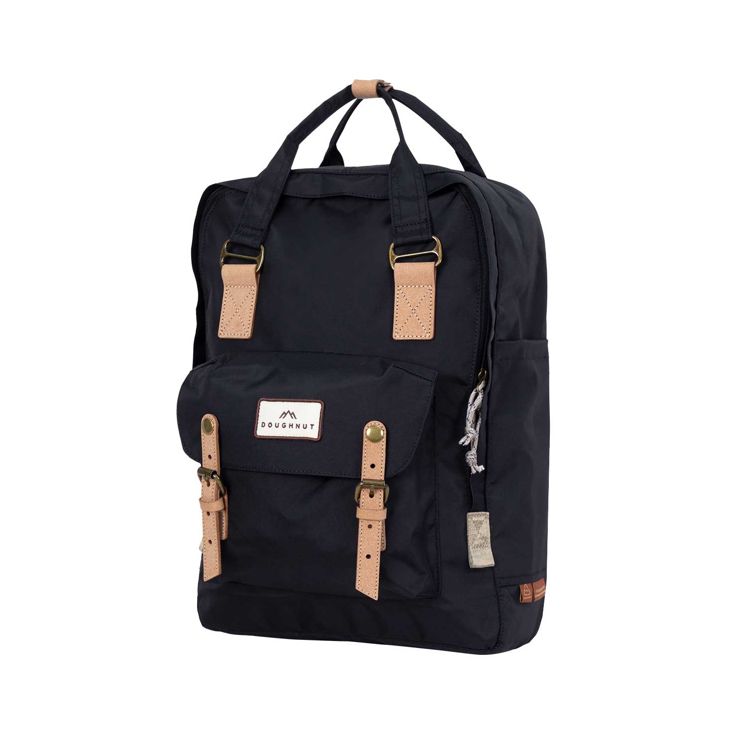 Doughnut Macaroon Large Jungle Backpack - black