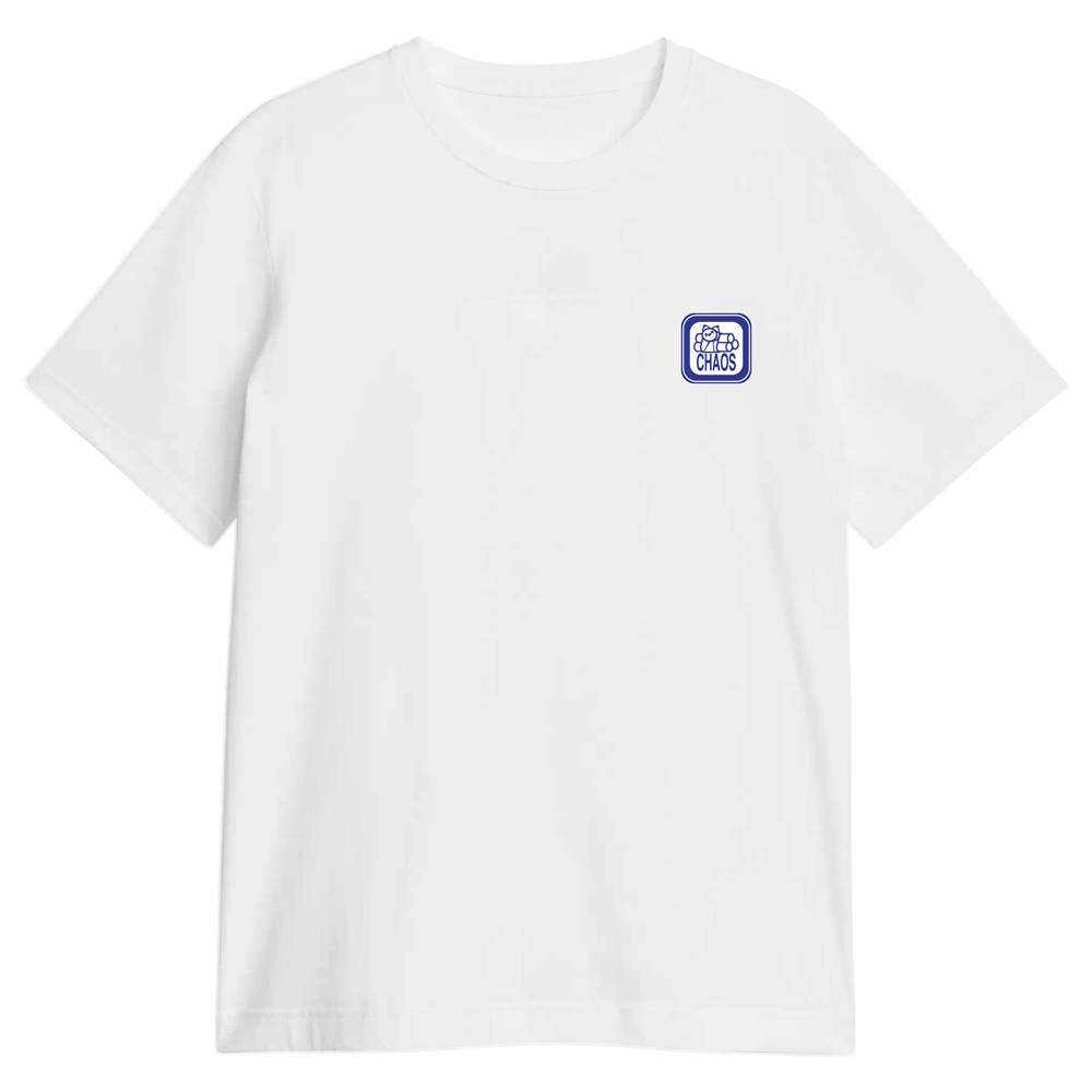 T-Shirt 411 Chaos White S
