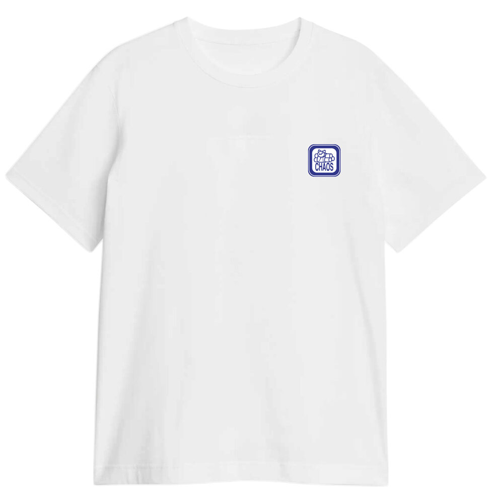 41150002-2 T-Shirt 411 Chaos White S
