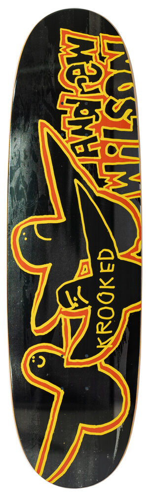 Krooked Skateboard Deck Wilson Wegg 9,10 Krooked Skateboard Deck Wilson Wegg 9,10