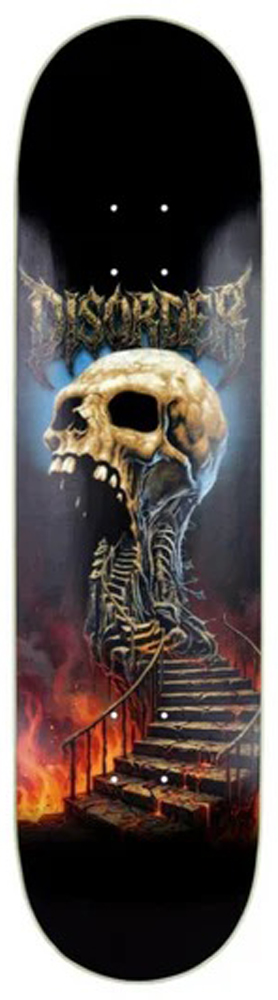 Disorder Skateboard Deck Team Stairway To Hell 8,25