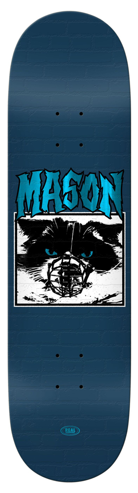 Real Skateboard Deck Mason Vicious 8,28