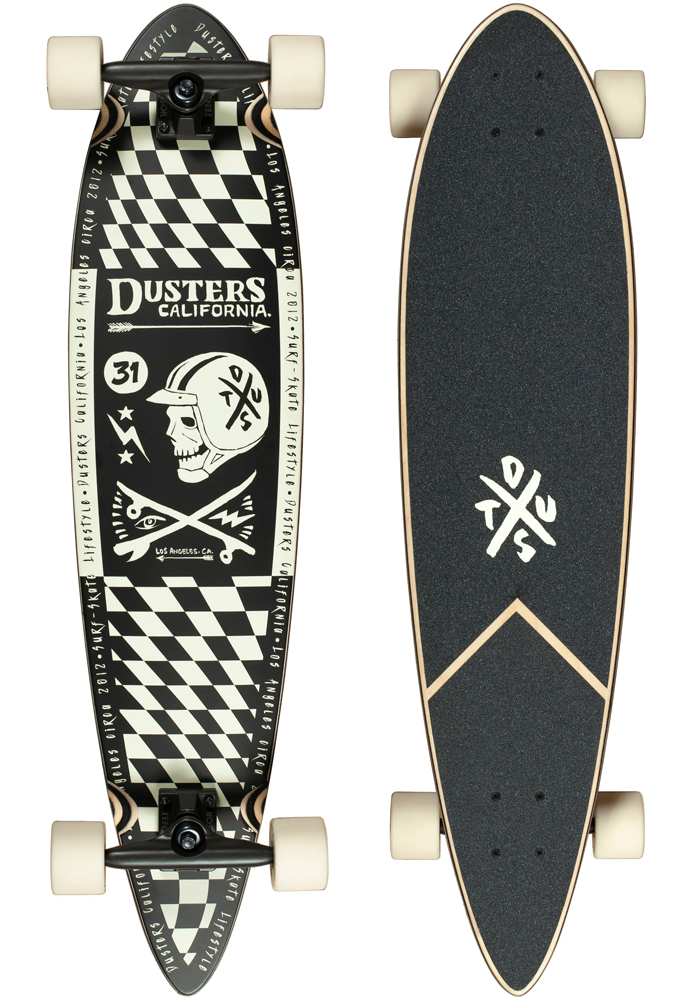 Longboard Dusters Moto Checker 8,75 Longboard Dusters Moto Checker 8,75