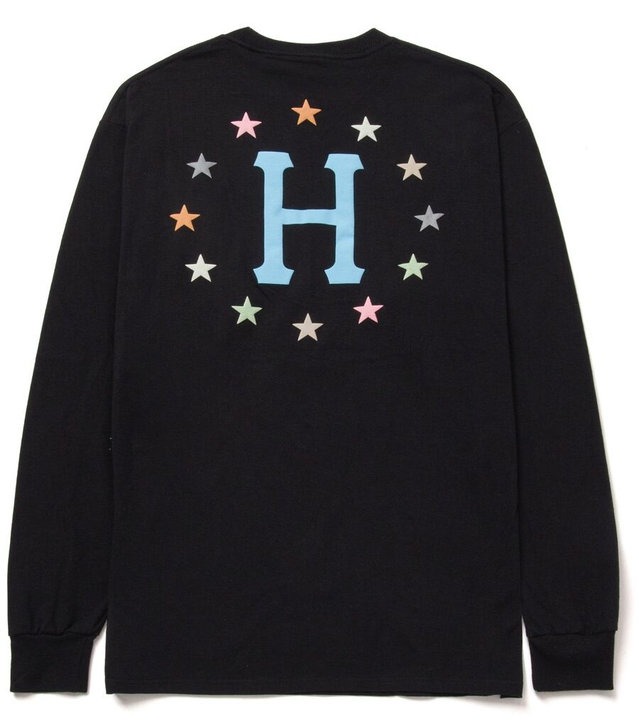 HUF Puff Galaxies Longsleeve - black HUF Puff Galaxies Longsleeve - black XXL